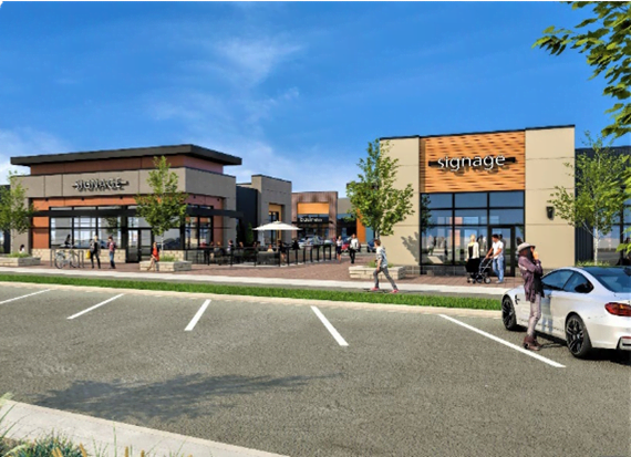 Cushman and Wakefield Commercial Real Estate Retail For Lease 1218 Baltzan Blvd Evergreen Crossing