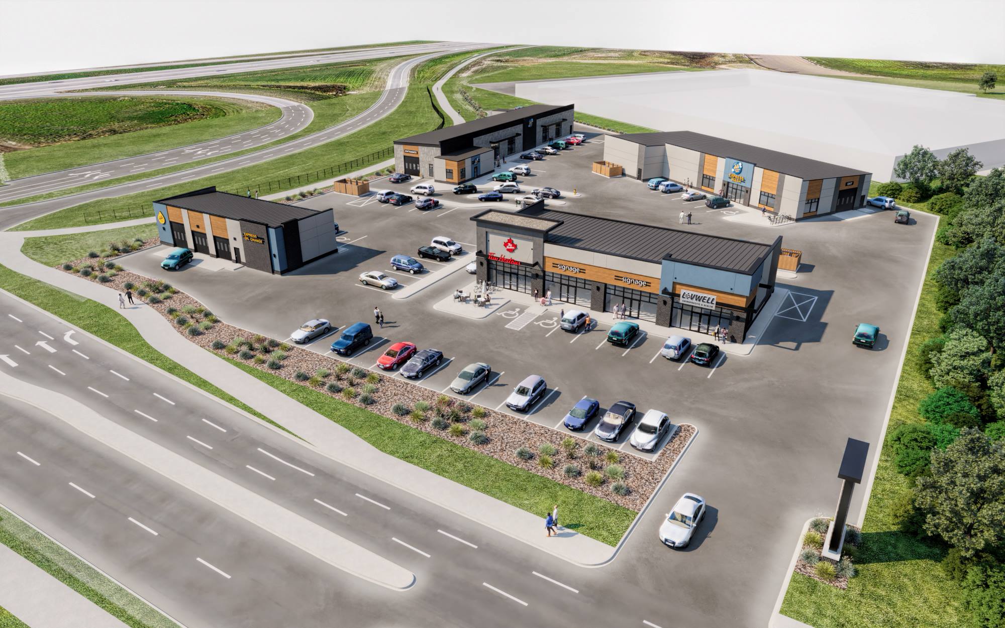 Cushman and Wakefield Saskatoon Commercial Real Estate for Lease 2710 Lorne Avenue Circle Dr