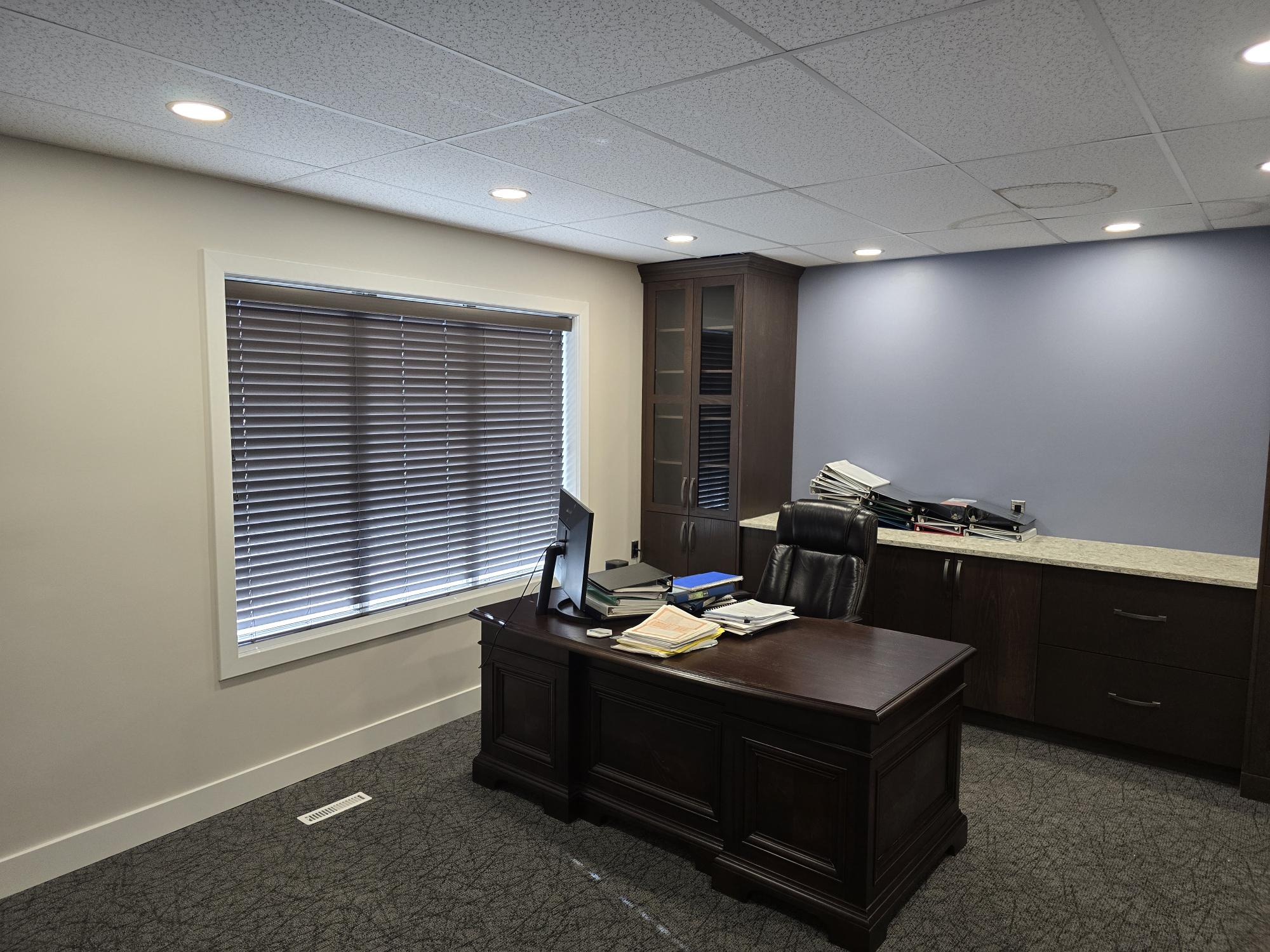 Cushman and Wakefield Saskatoon Commercial Real Estate Office For Sale, Single tenant office building, airport industrial area, 237 Robin Crescent