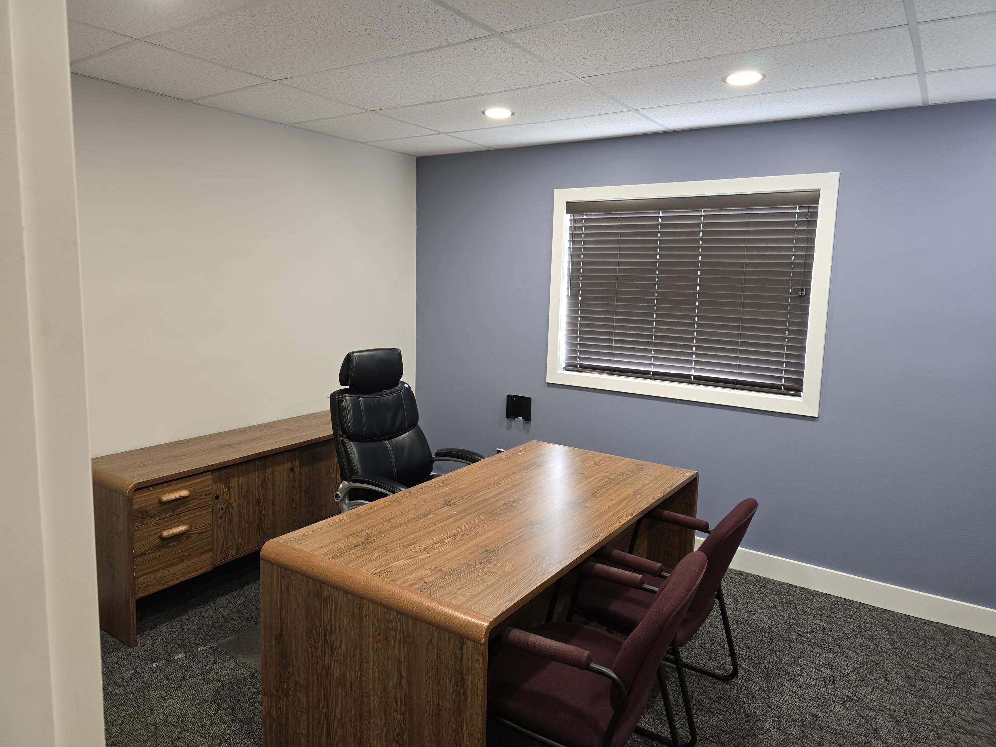 Cushman and Wakefield Saskatoon Commercial Real Estate Office For Sale, Single tenant office building, airport industrial area, 237 Robin Crescent